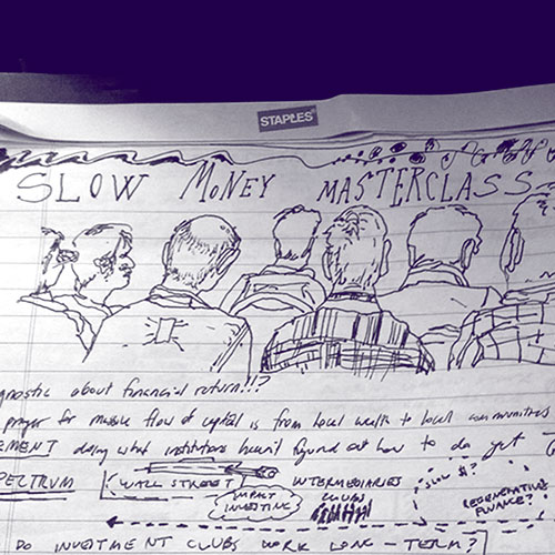 slow money conference cartoons